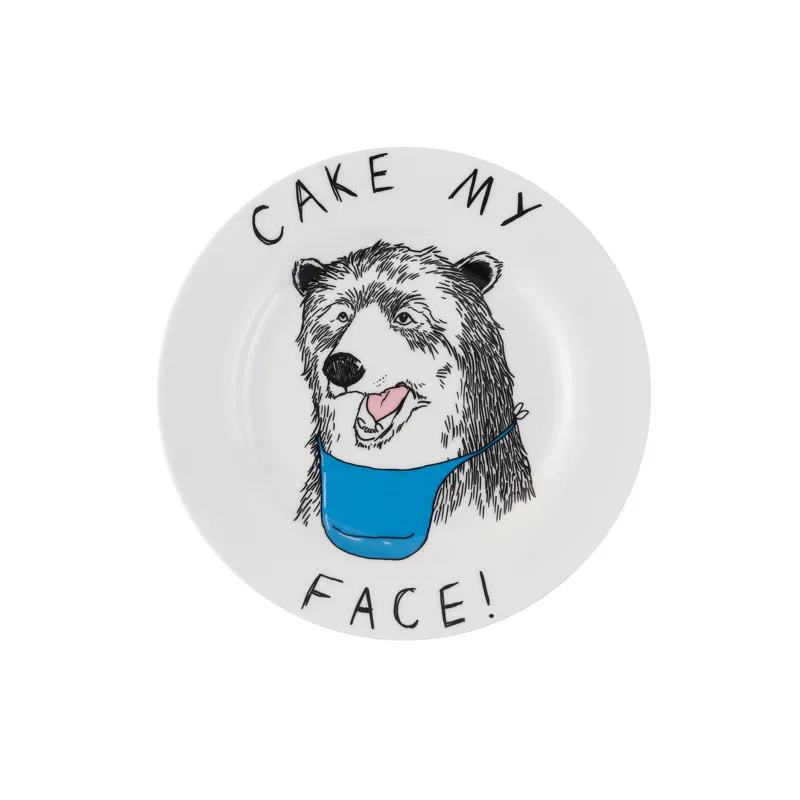 Jimbob Art Cake My Face Side Plate